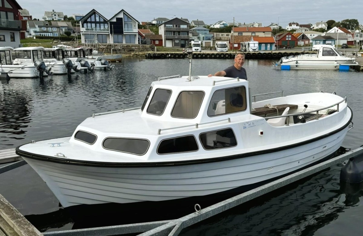 Mietboot 26 Fuß Dieselkutter Grimsoy , 55 PS