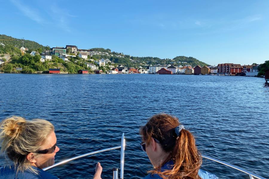 Bootsfahrt Flekkefjord