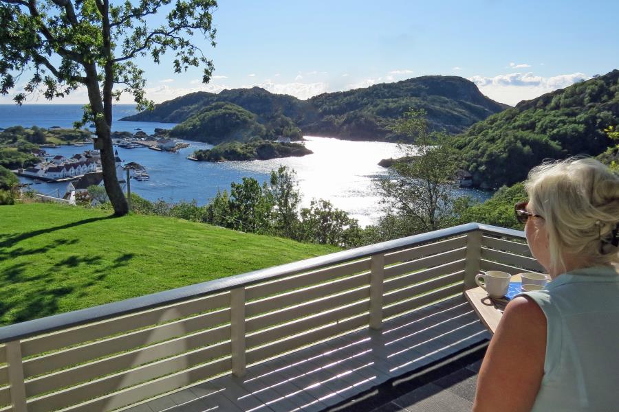 Blick von der Terrasse