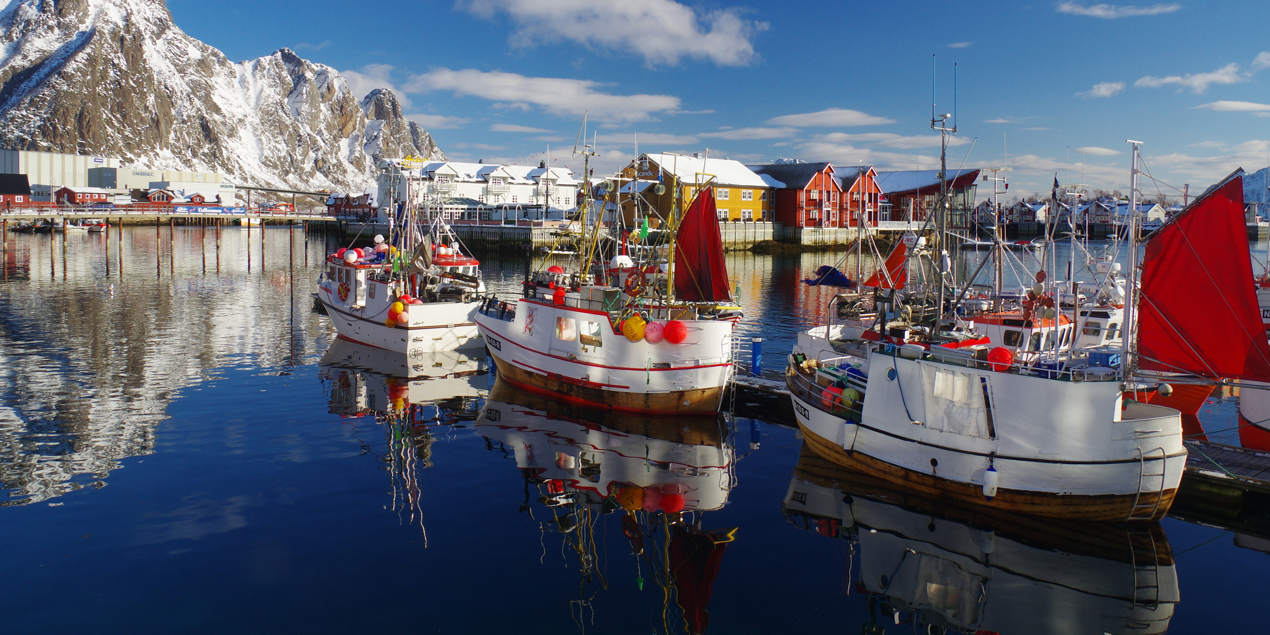 an der norwegischen Küste unterwegs