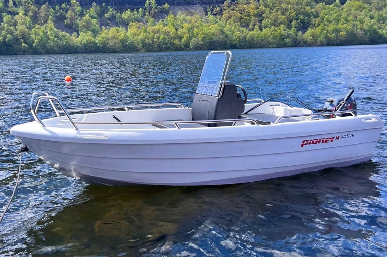 Pioner Viking 14 ft. mit 10 PS (Motorupdate 15 PS) führerscheinfrei