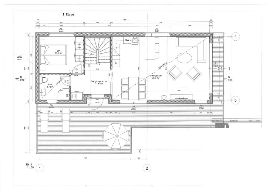 Grundriss 1. Etage