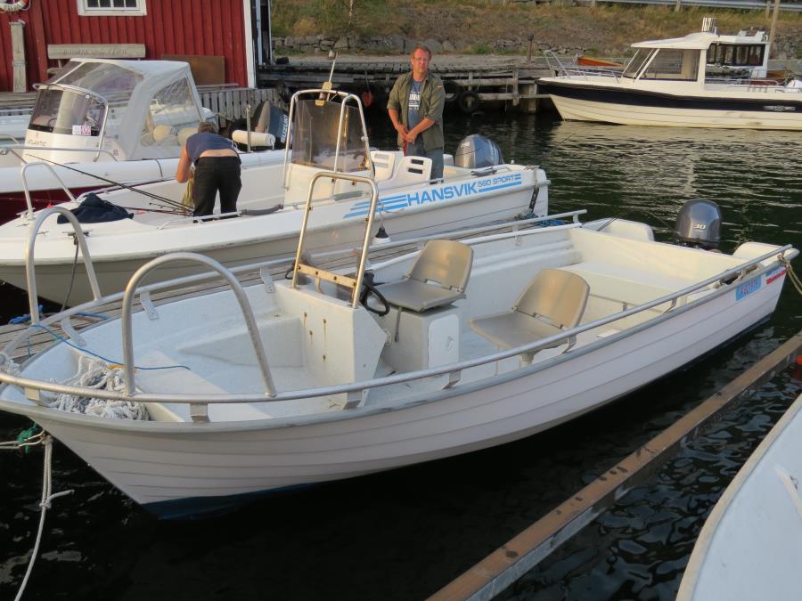 Boot Nr. R: Angel- und Familienboot Hansvik Sport, 18 ft., 60 PS Benziner 