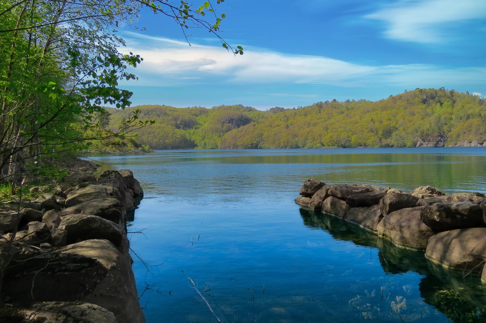 See Tarvatnet oberhalb des Hauses