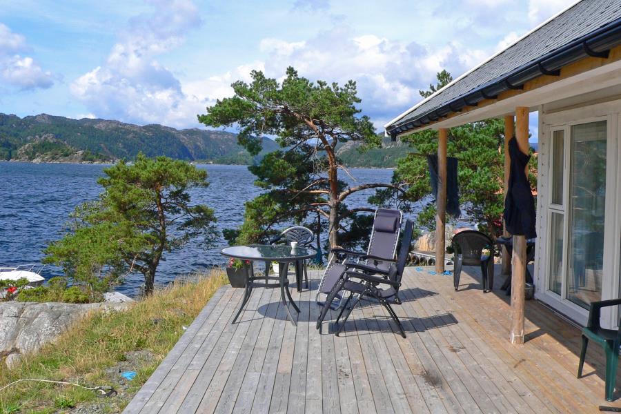 Terrasse am Haus