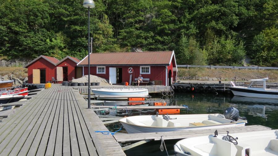 Boote zur Anlage Bjornevag