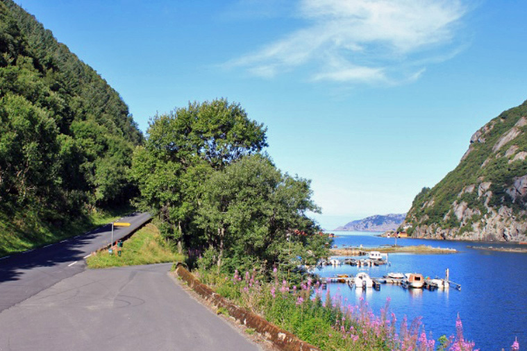 Ellestrand am Eidsfjorden