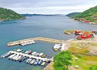 Blick auf den Fjord