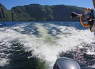 die großen Bergmassive am Stolsfjorden