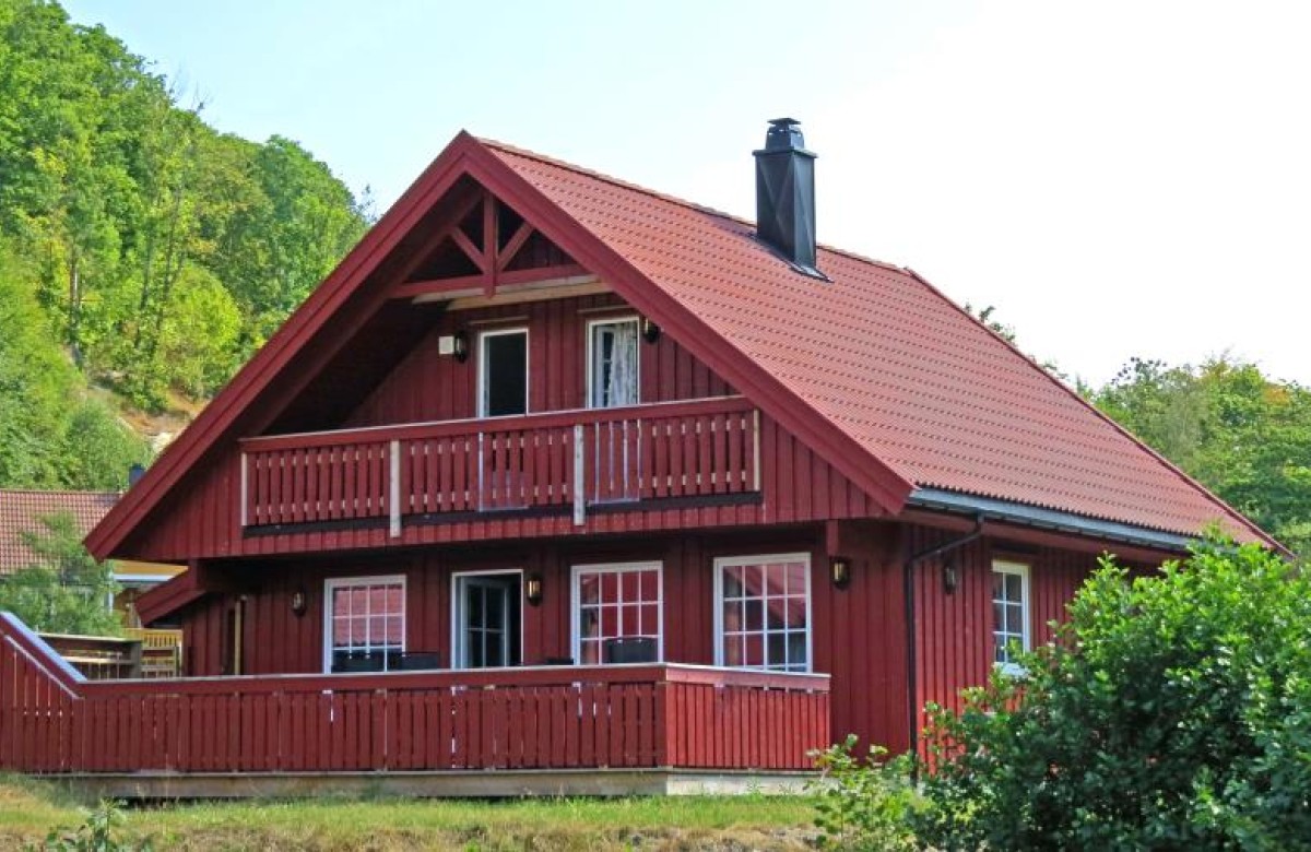 Ferienhaus Fjordstrand in Bjoernevag bei Farsund