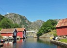 Eie Kanal Durchfahrt Rasvagfjjord - Hidrasund