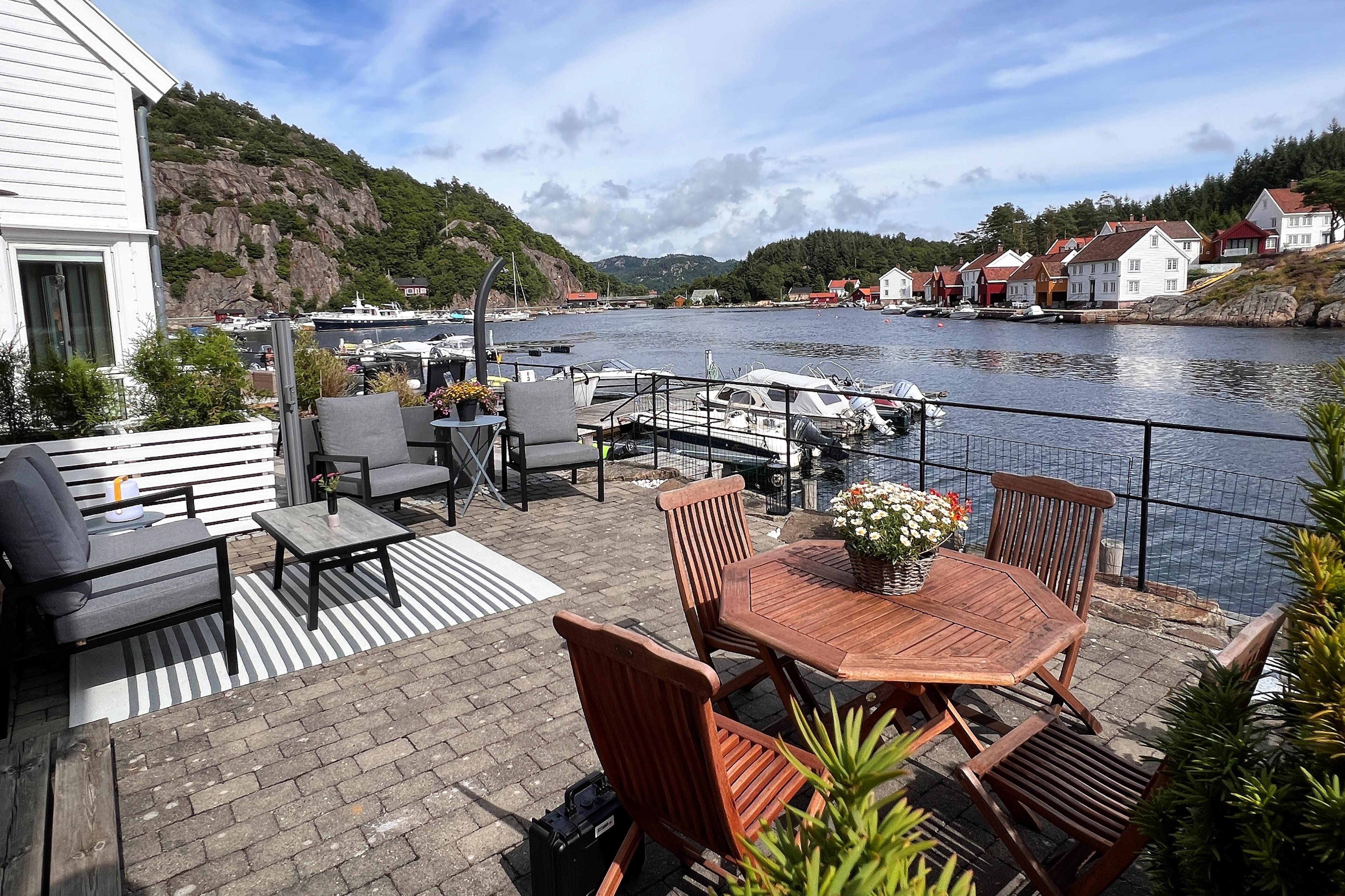 die Terrasse am Fjord