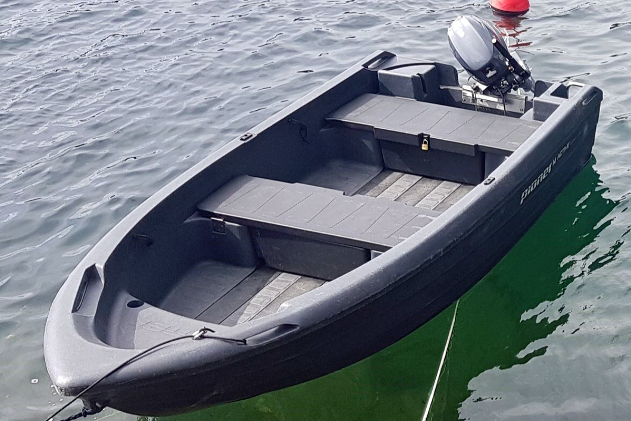 Boot Pioner Active mit Außenborder Yamaha (9,9 PS, offen 20 PS) 