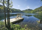 Badestelle im See
