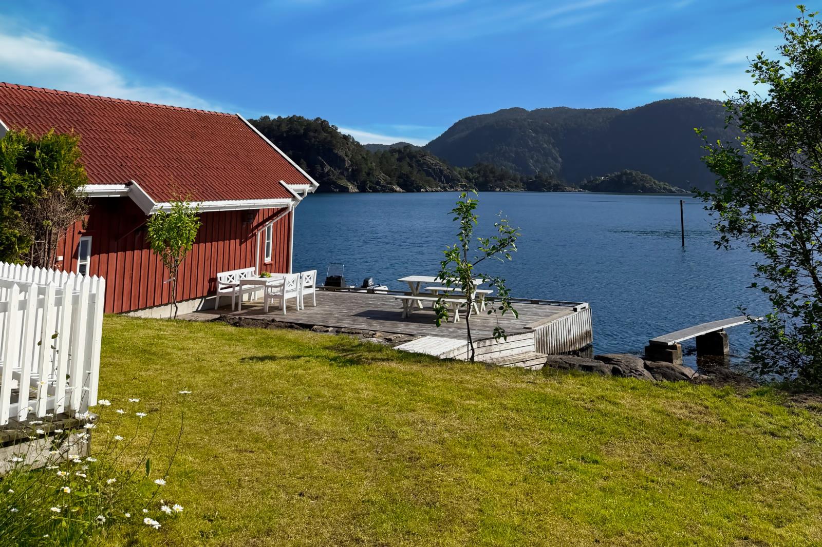 Ferienhaus Timrevika , Flekkefjord Abelnes , Südnorwegen
