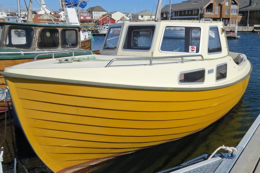 Extraboot Tromoy 23 ft. Dieselkutter mit Plotter-Echolot