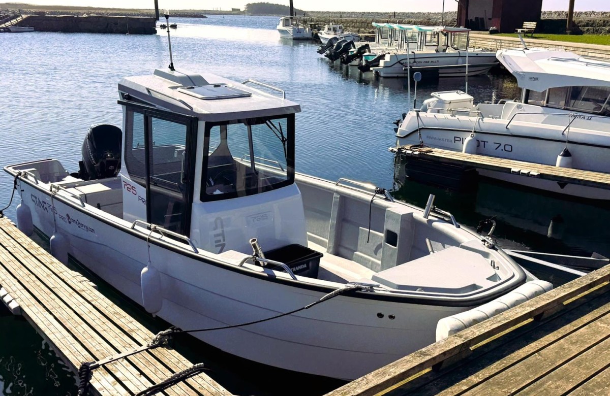Boot Sting 725 Pro, 24 ft., 115 PS, in der Saison inklusive