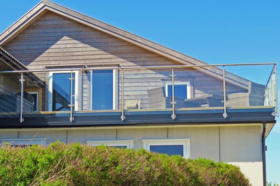 Fewo Listastrand 2 mit großer Dachterrasse Südost