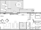 Bauzeichnung 1 Etage