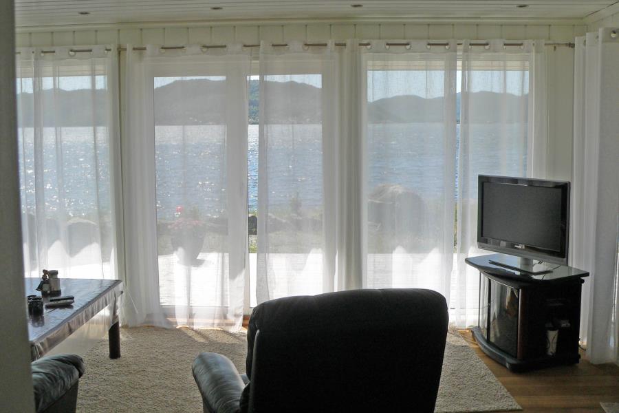Blick auf den Fjord