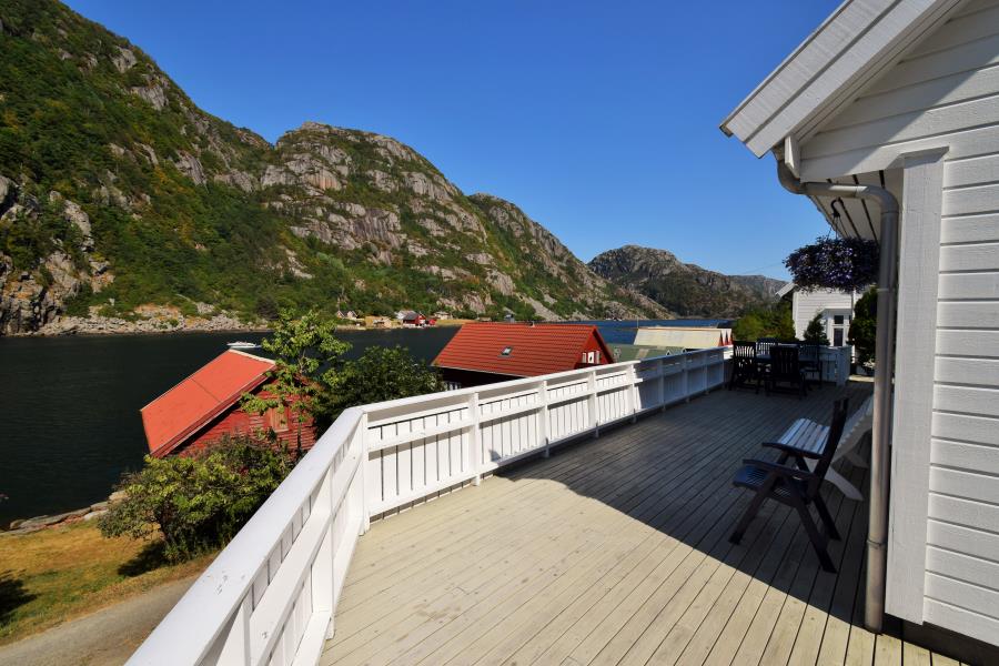 Traumhafter Blick auf den Fjord