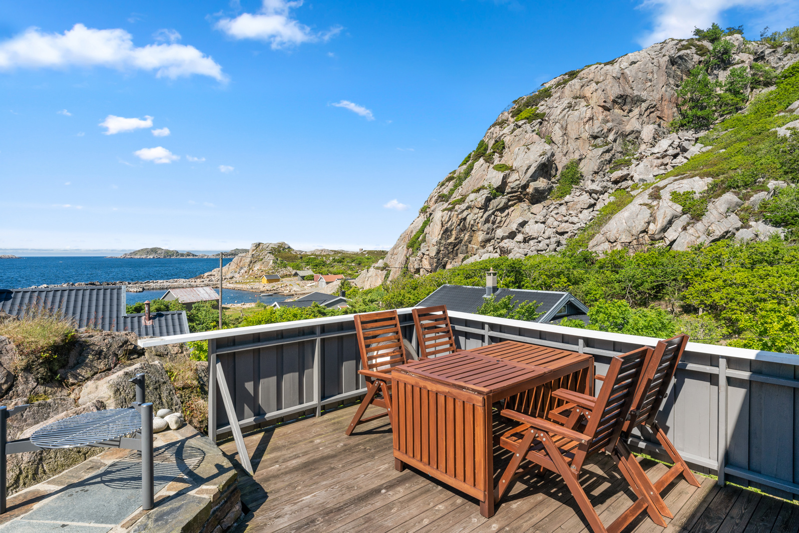 Veranda mit traumhaftem Blick