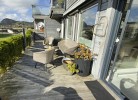 Terrasse, der schöne Wintergarten 