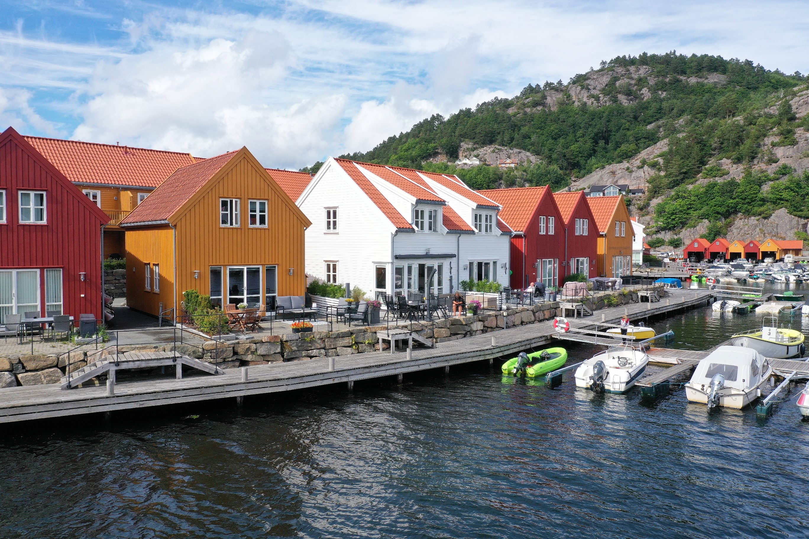 Ferienhaus Furuholmen Brygge 33, das gelbe Haus