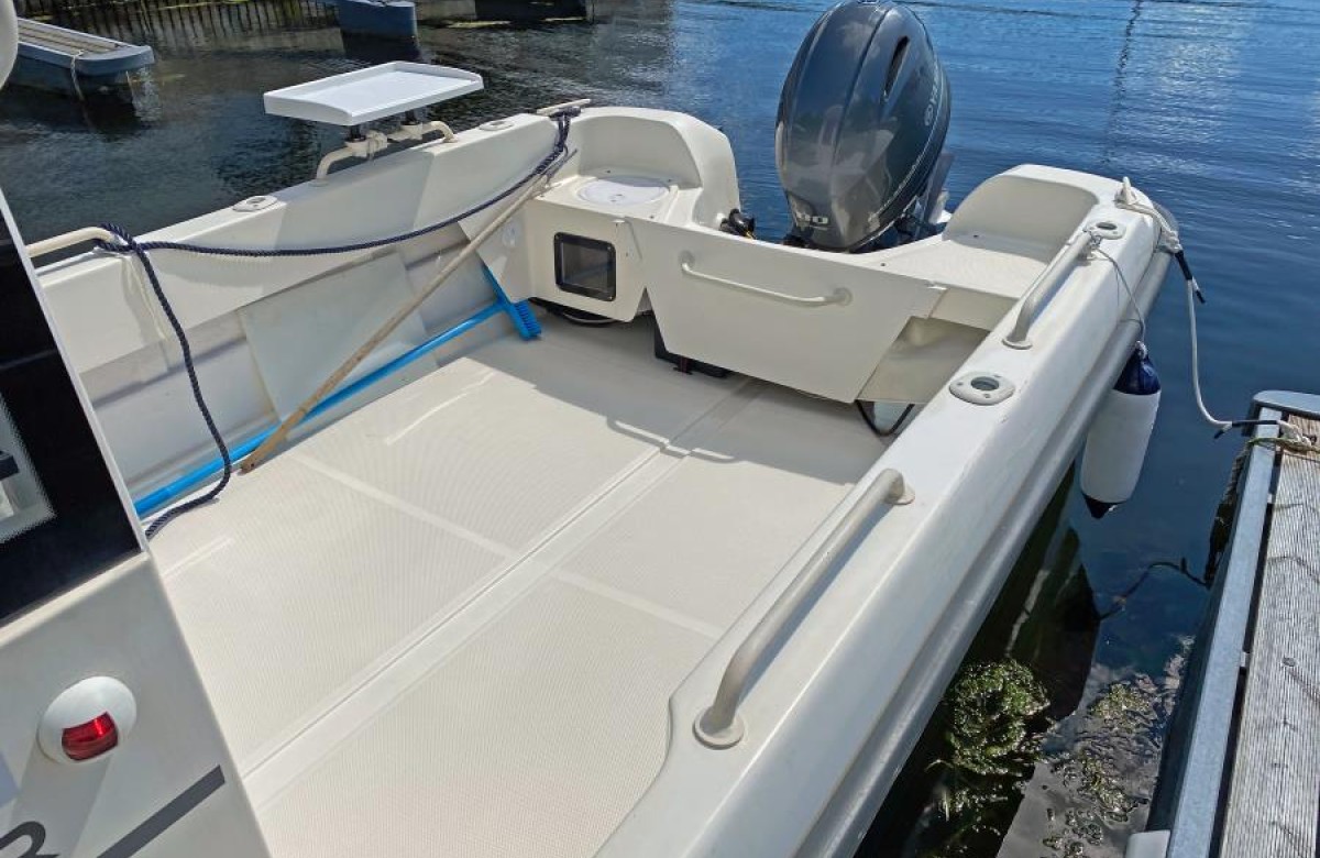 100 PS Smartliner Fisker 21 Fuß, Extraboot in Lindesnes