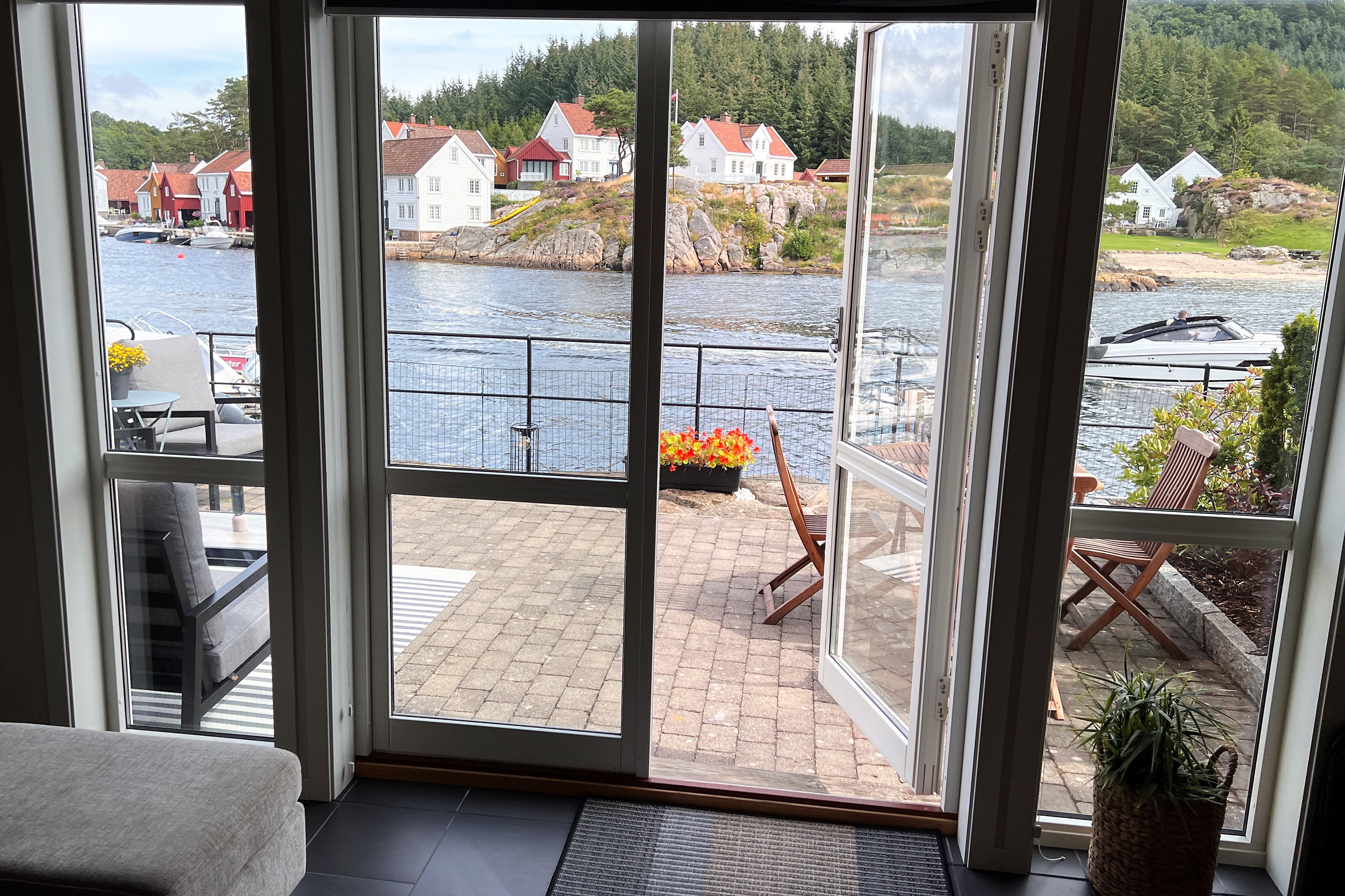Ausgang zur Terrasse
