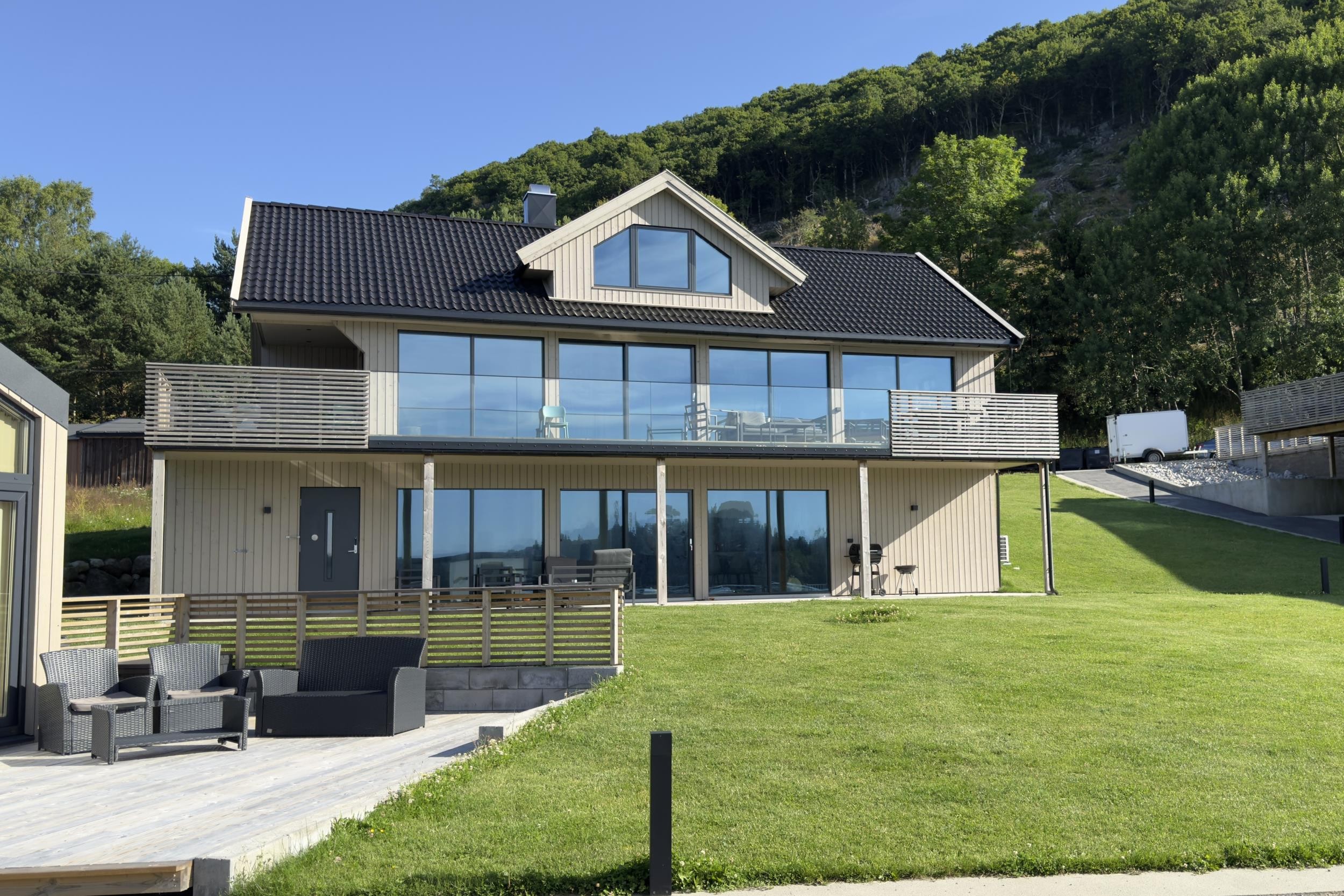 Nordstranda Fewo1 im EG in Farsund