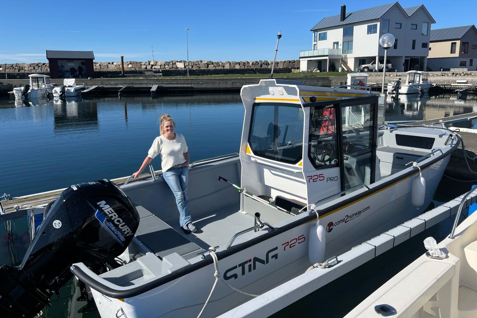Neu - Boot Sting 725 Pro mit 115 PS , Mod. 2025