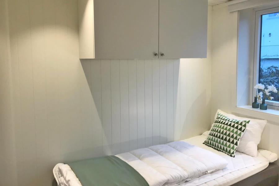 Schlafzimmer4 mit Einzelbett im EG