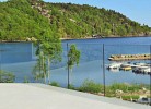Blick auf den Fjord