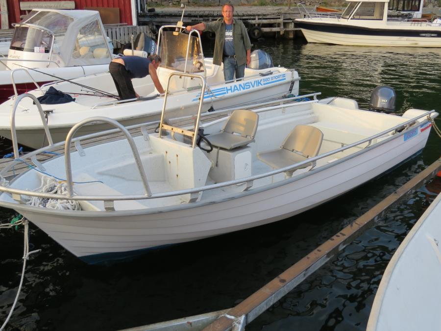 Boot Nr. Y: Angel- und Familienboot Hansvik 18 ft., 30 PS Benziner