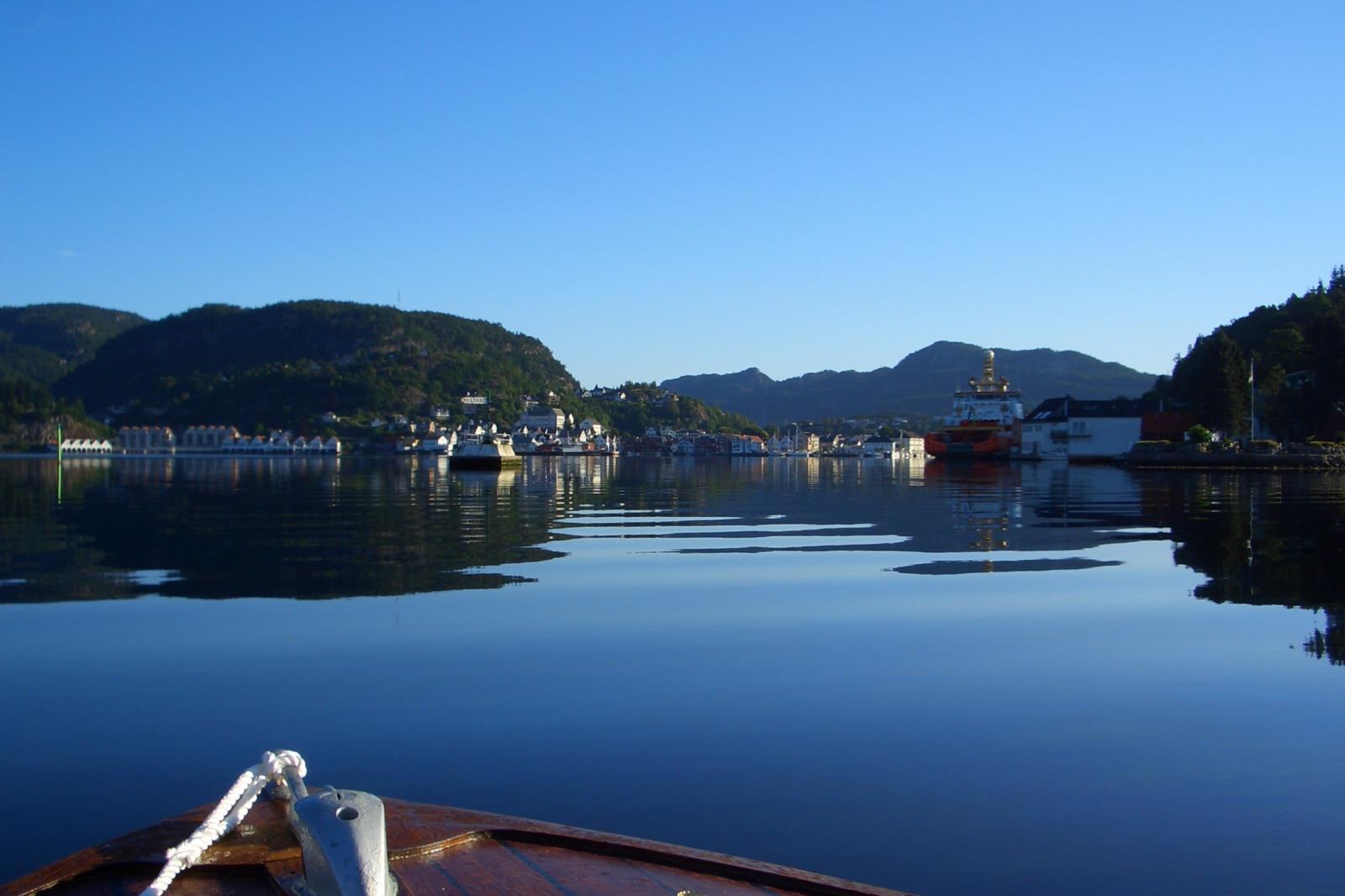 unterwegs in den Fjorden