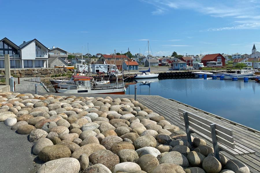 der Hafen am Haus