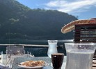 das Boot liegt direkt vor der Tür 