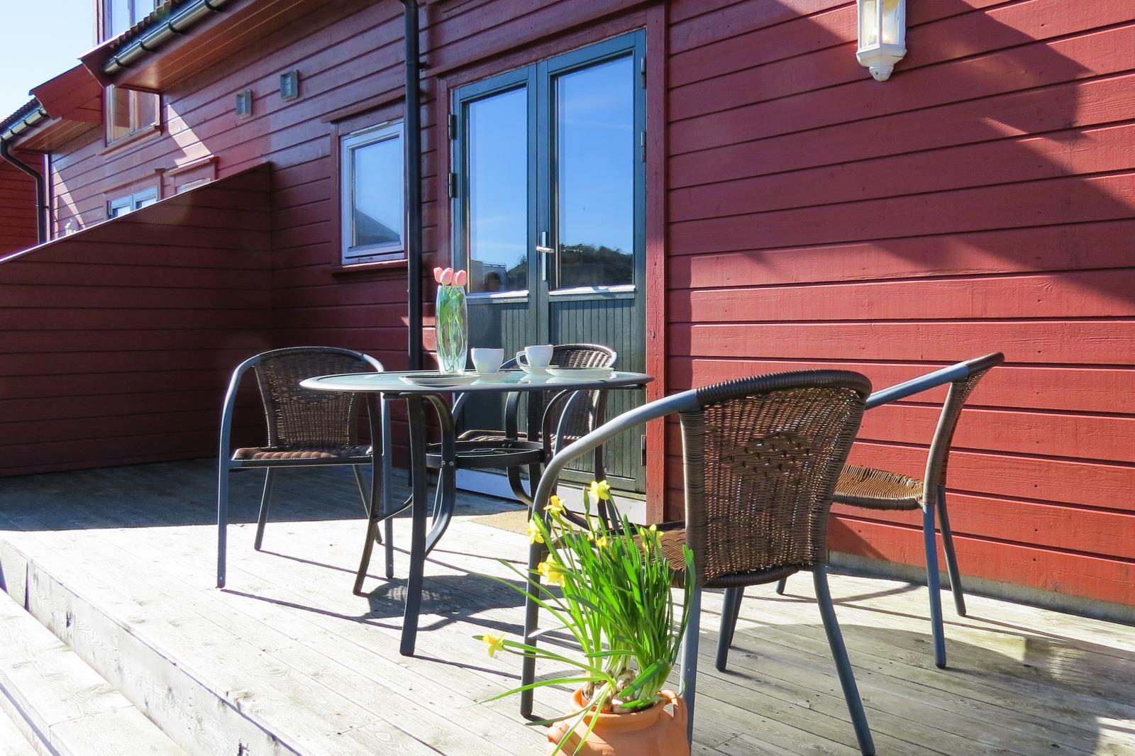 Terrasse am Steg