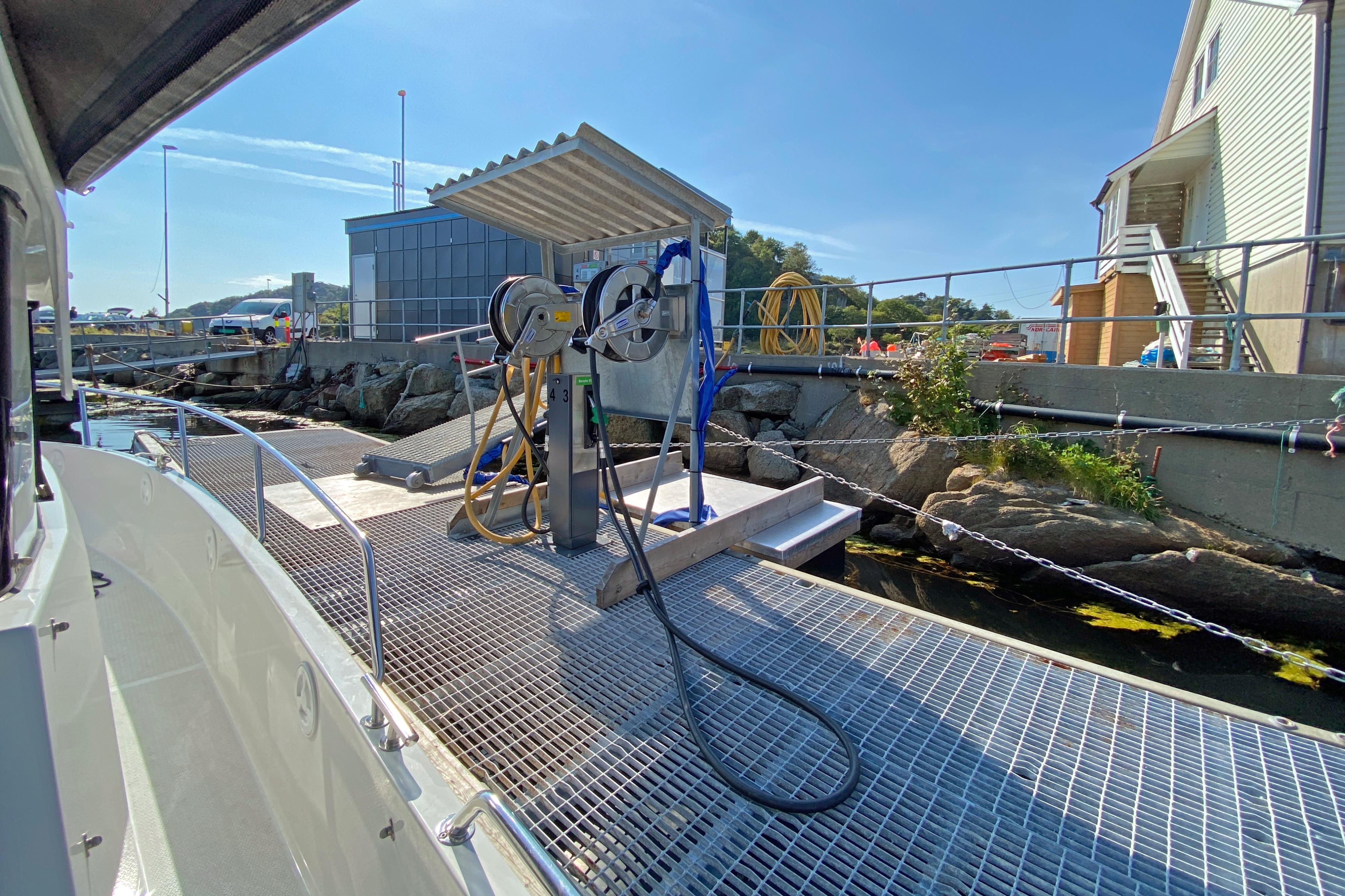 Tankstelle in Kirkehavn