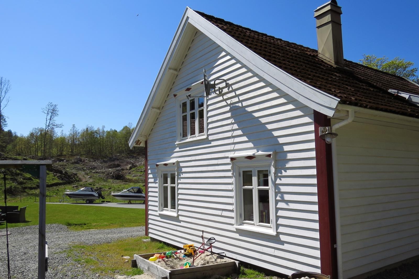 Ferienhaus 'Lone am Tarvatnet' in Lonestrand bei Lindesnes-Furuholmen