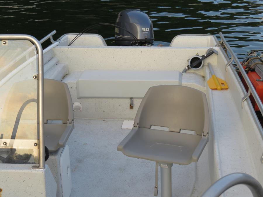 Boot Nr. Y: Angel- und Familienboot Hansvik 18 ft., 30 PS Benziner