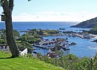 Aussicht vom Grundstück