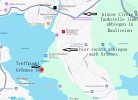 Anfahrt zum Treffpunkt Grønnes 45, 4407 Flekkefjord