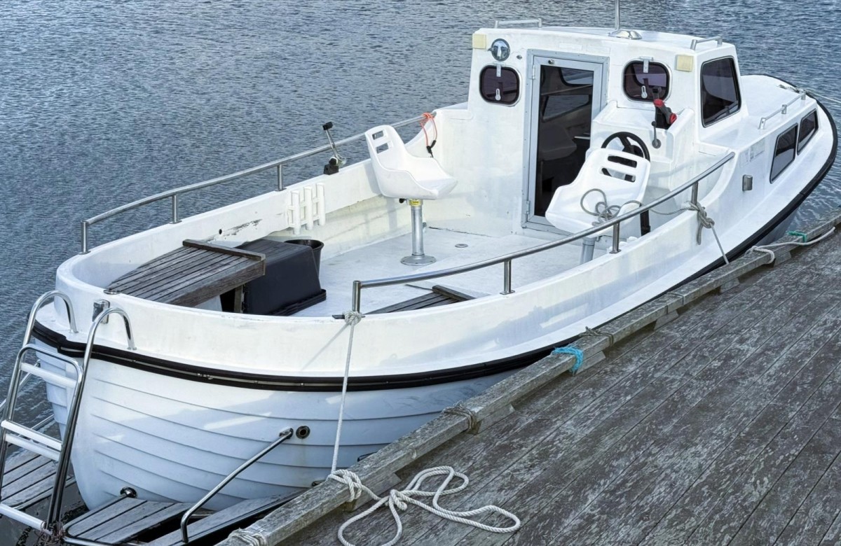Mietboot 26 Fuß Dieselkutter Grimsoy , 55 PS