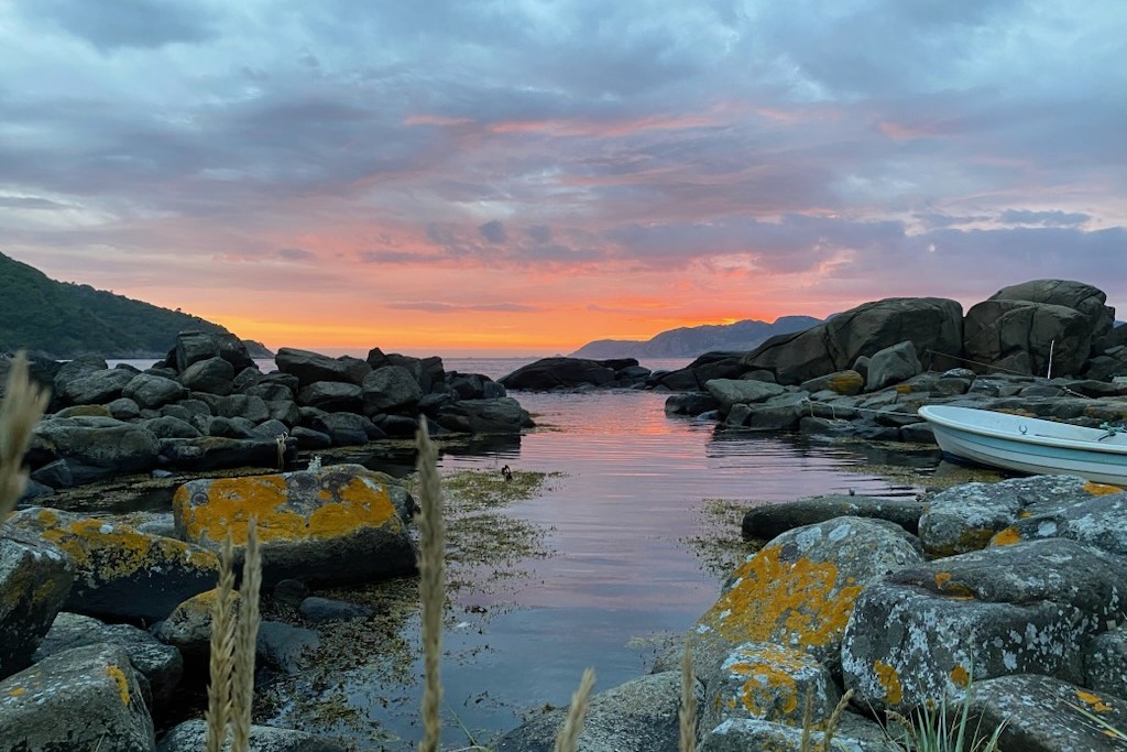 Ellestrand am Eidsfjorden