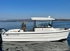 eines unserer 23 Fuß Smartliner Fisher, 150 PS