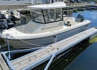 Liegeplatz des Smartliner 21 Fisker mit 80 PS
