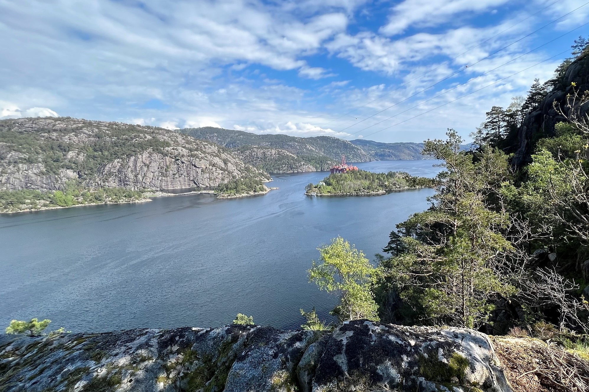die Fjorde in der Umgebung