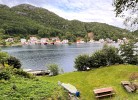 Bootsplatz unterhalb des Hauses